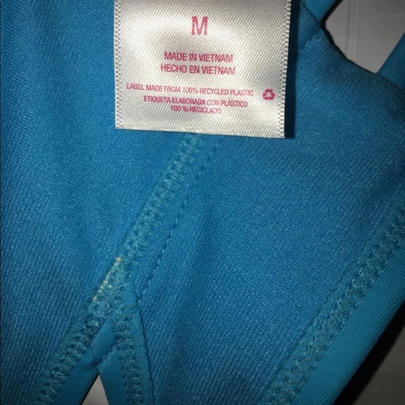 🌹🌹NWT  Medium Swimsuit Top Gorgeous Blue - Picture 4 of 4